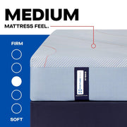 Sealy Fayette Hybrid Mattress with plush top and supportive layers, showcasing a modern, comfortable sleep surface.