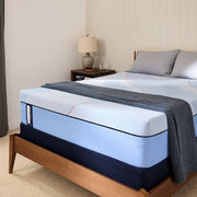 Sealy Plainfield Hybrid Mattress with a plush top, supportive layers, and a neutral fabric cover for comfortable sleeping.