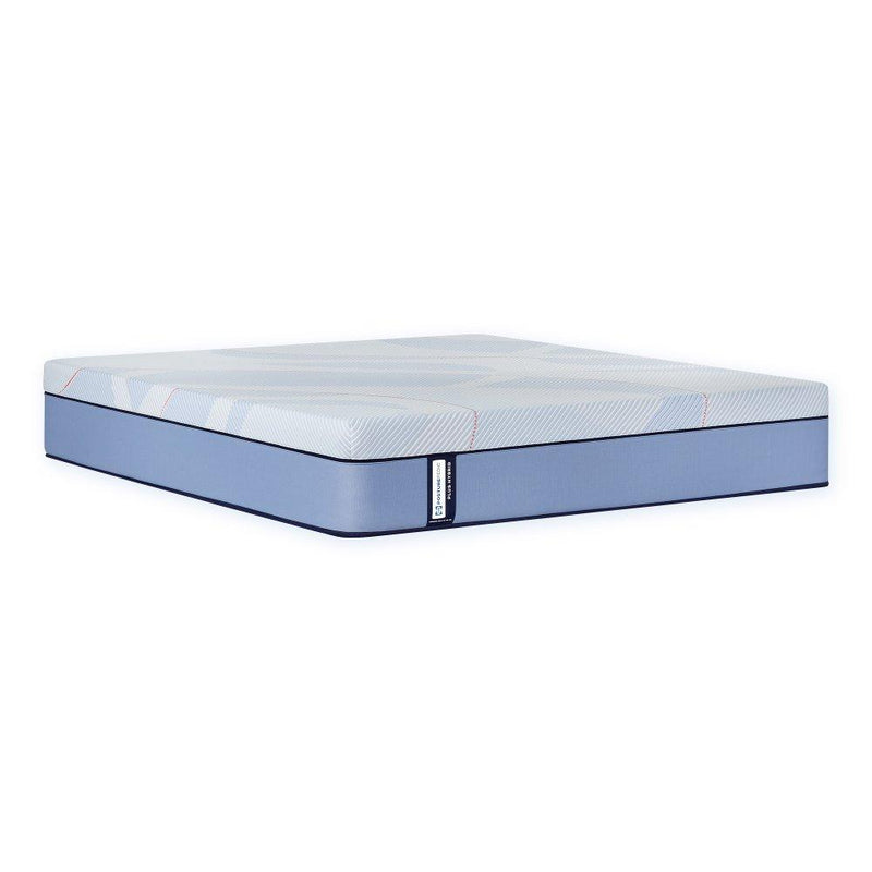 Sealy Lovato Hybrid Mattress with layered foam and pocket coil construction, showcasing plush top surface and supportive design.