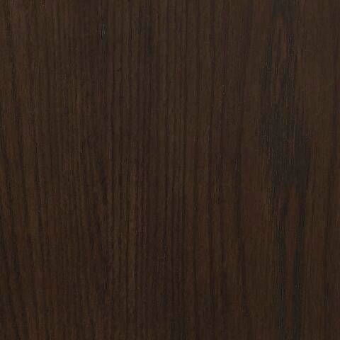 Ashley Furniture Breckington End Table with dark wood finish, featuring a smooth tabletop and elegant tapered legs.