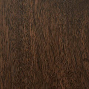 Ashley Furniture Korestone occasional table set with three modern tables featuring dark wood finish and sleek design.