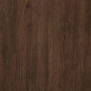 Ashley Furniture Hannodream end table with a dark wood finish and simple, modern design for living room or bedroom use.