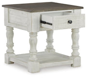 Ashley Furniture Havalance occasional table set with two modern, open-frame tables in a stylish design.