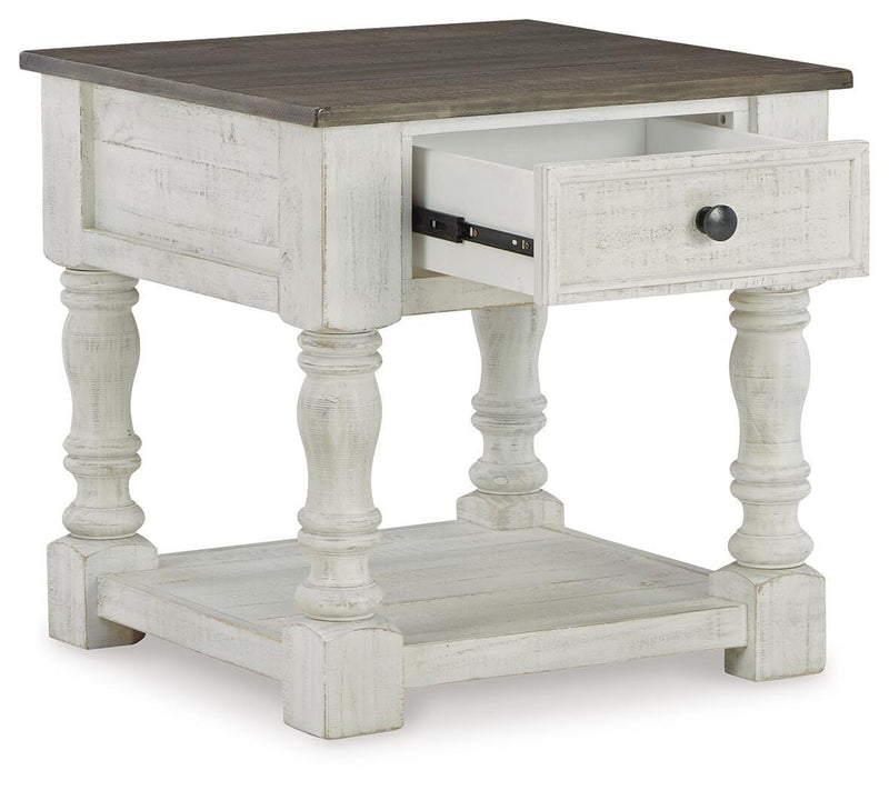 Ashley Furniture Havalance occasional table set with two modern, open-frame tables in a stylish design.