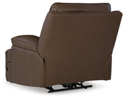 Ashley Furniture VonRyan Power Recliner with plush cushioning and a sleek design, shown from the back in this image.