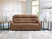 Ashley Furniture Knightington living room set with beige upholstered sofa and armchair, modern design, in a cozy living space