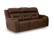 Ashley Furniture Knightington living room set with sectional sofa, plush cushions, and fabric upholstery in a modern design.