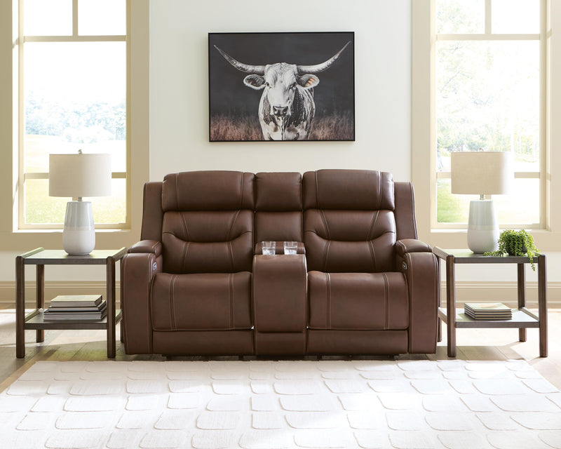 Ashley Furniture Knightington living room set with sofa and loveseat in a cozy, stylish design for modern living spaces.