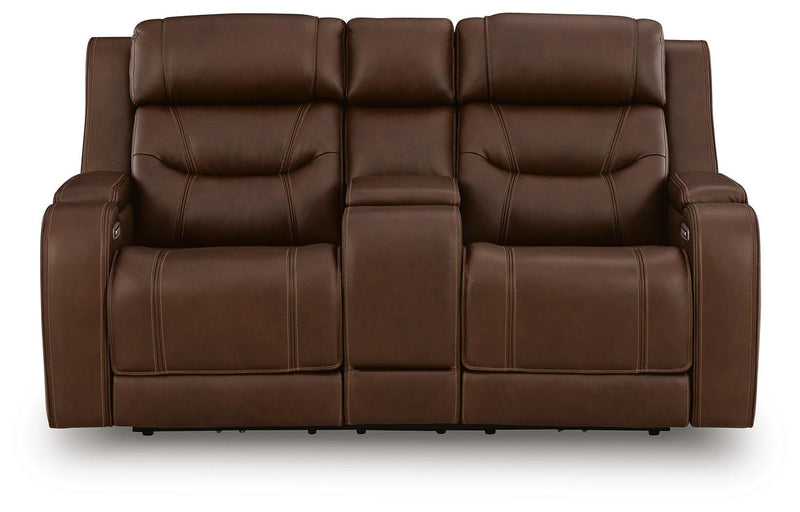 Ashley Furniture Knightington living room set with sofa, loveseat, and armchair in a cozy, modern design with neutral upholstery.
