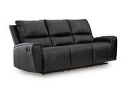 Ashley Furniture Glossmore reclining living room set with sectional sofa and chaise, featuring plush cushions and modern design.