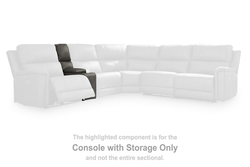 Ashley Furniture Bleckley Power Reclining Sectional sofa with plush cushions and sleek design in a modern living room setting.