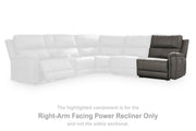 Ashley Furniture Bleckley power reclining sectional with plush cushions and modern design, shown in a living room setting.