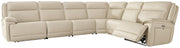 Ashley Furniture Double Deal Reclining Sectional with plush cushions and reclining features in a modern sectional sofa design.