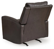 Ashley Furniture Boxmere Power Recliner with padded backrest and armrests, showcasing a comfortable, stylish recliner design.