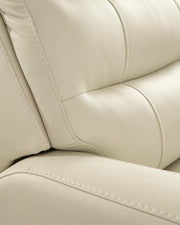 Ashley Furniture Pennacle Pier recliner with jumbo stitch detailing, plush cushioning, and ergonomic design for comfortable seating.