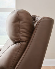Ashley Furniture Pincara Power AutoGlide Recliner with plush upholstery and adjustable reclining mechanism.