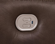 Ashley Furniture Alessandro Power Recliner with USB port, featuring plush fabric upholstery and modern design.
