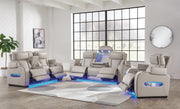 Ashley Furniture Boyington living room set with plush sofas and armchairs in a cozy, stylish design.