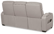 Ashley Furniture Boyington living room set with sofa and loveseat, featuring plush upholstery and a modern design.