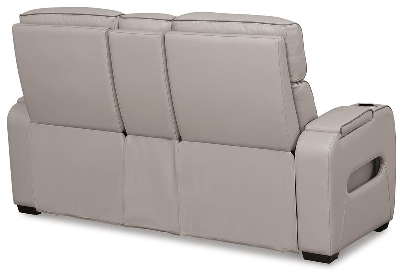 Ashley Furniture Boyington living room set with plush sofa and matching armchair, showcasing comfortable upholstery and stylish design.