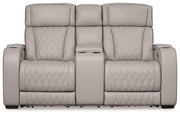 Ashley Furniture Boyington living room set featuring a stylish sofa and armchair in a modern design.