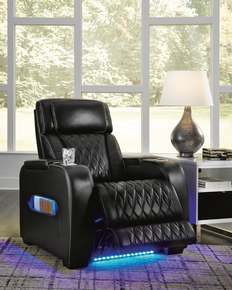 Ashley Furniture Boyington living room set with sofa and armchair, showcasing plush upholstery and modern design.