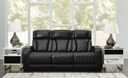 Ashley Furniture Boyington living room set with plush sofas and matching armchair in neutral fabric, stylish and comfortable.