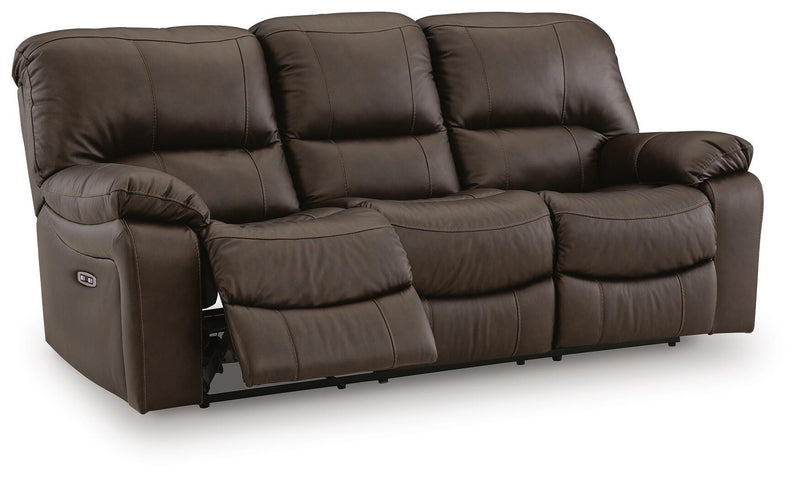 Ashley Furniture Leesworth living room set featuring a sectional sofa with plush cushions and stylish upholstery, viewed from an angle.