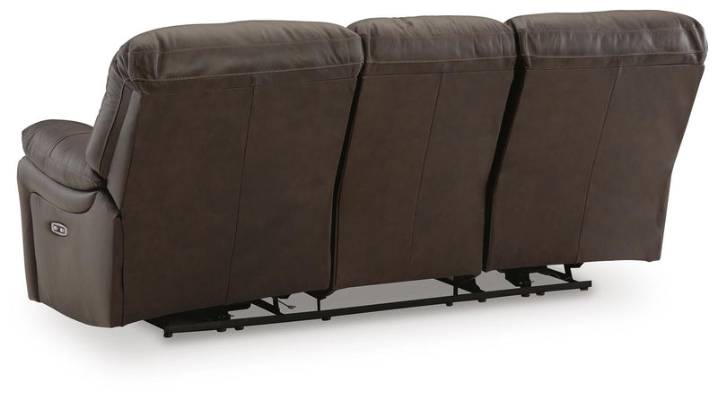 Ashley Furniture Leesworth living room set with sofa and armchair, featuring plush cushions and modern design.
