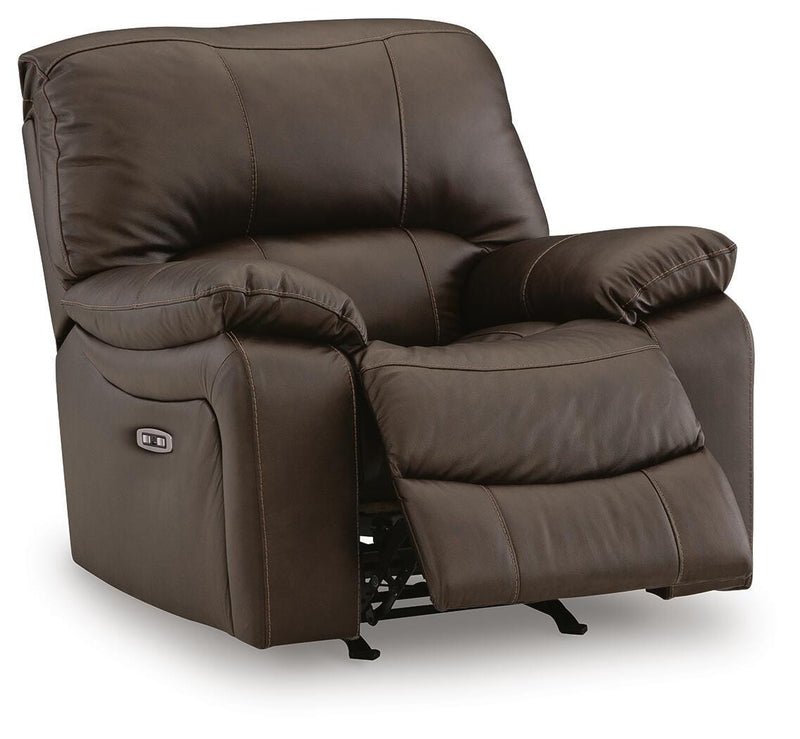 Ashley Furniture Leesworth living room set featuring a sectional sofa with plush cushions and modern design, viewed from an angle.