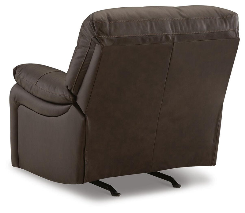 Ashley Furniture Leesworth living room set with sofa and armchair, plush upholstery, and coordinated design.
