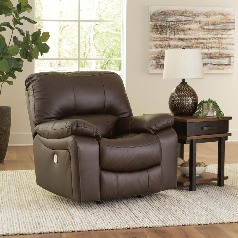 Ashley Furniture Leesworth living room set with a sofa and loveseat in neutral fabric, featuring plush cushions and modern design.