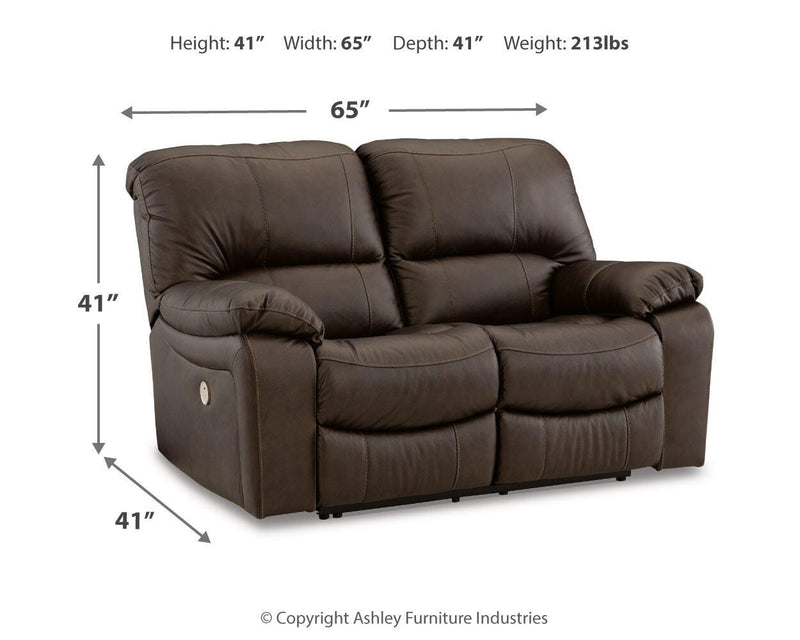 Ashley Furniture Leesworth living room set with sofa and loveseat in a cozy, modern design displayed in a stylish home setting.