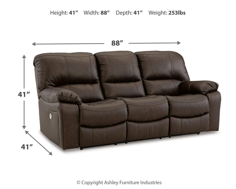 Ashley Furniture Leesworth living room set with sofa and armchair in a stylish, modern design.
