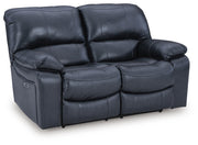 Ashley Furniture Leesworth living room set with sofa and armchair in a cozy, modern design, shown from an angled view.