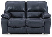 Ashley Furniture Leesworth living room set featuring a sofa with plush cushions and matching armchair in a modern design.