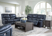 Ashley Furniture Leesworth living room set featuring a sofa and matching loveseat with neutral upholstery and stylish design.