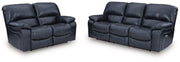 Ashley Furniture Leesworth living room set with plush sofa and matching armchair in neutral fabric, stylish and comfortable.