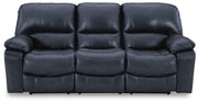 Ashley Furniture Leesworth living room set with sofa and armchair, featuring plush cushions and contemporary design.
