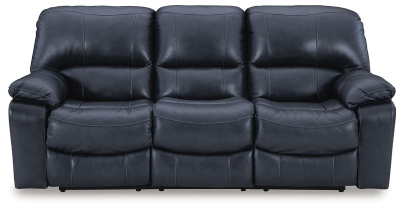 Ashley Furniture Leesworth living room set with sofa and armchair, featuring plush cushions and contemporary design.