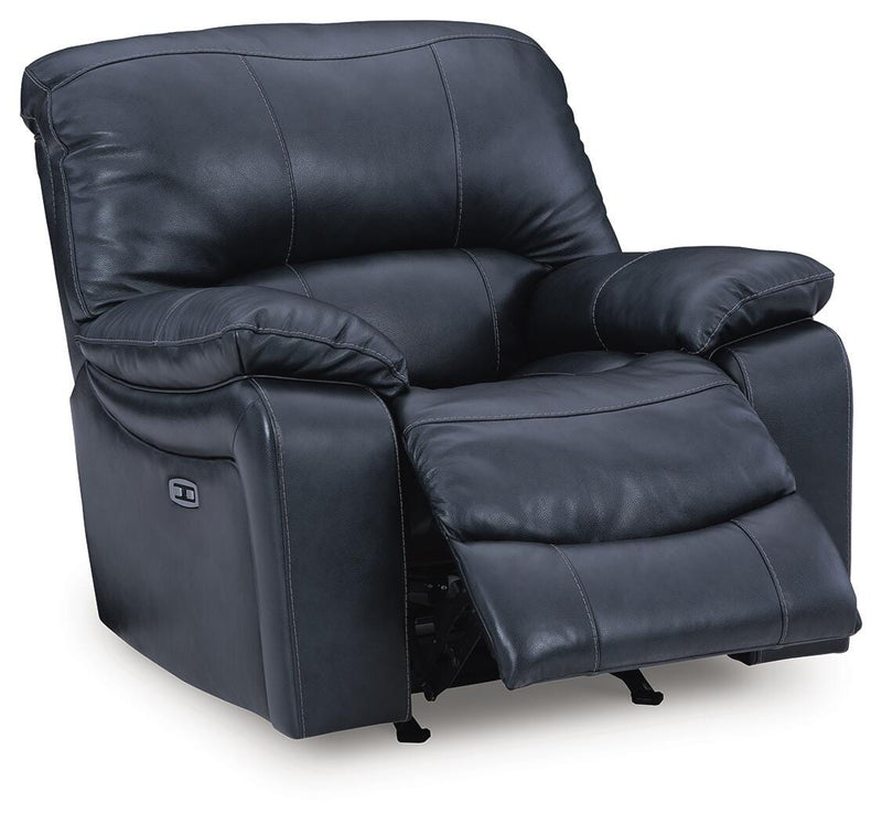 Ashley Furniture Leesworth living room set with open-angle sofa and matching pieces, showcasing stylish, comfortable home furniture.