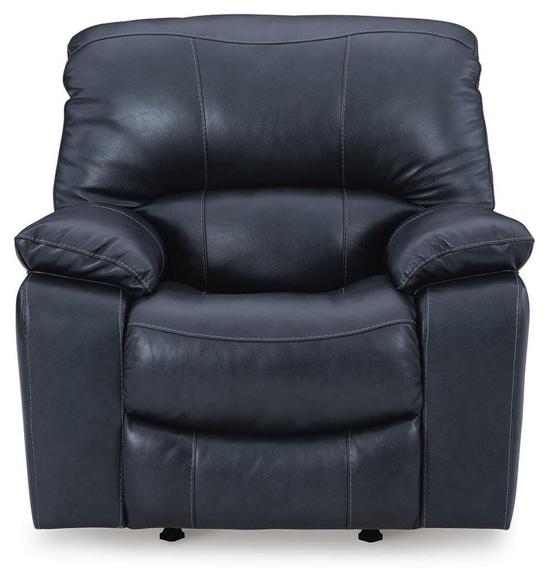Ashley Furniture Leesworth living room set featuring a sofa and armchair with neutral upholstery and modern design.