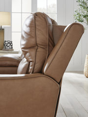 DeepWakes power reclining sofa by Ashley Furniture featuring plush cushions and a modern design in a neutral fabric.