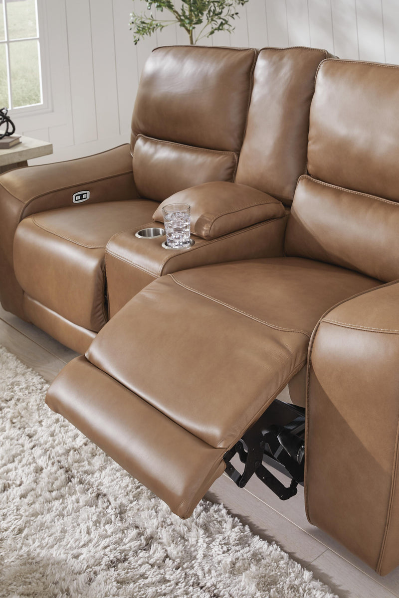 Ashley Furniture DeepWakes Living Room Set with sofa and armchair, featuring plush fabric and modern design.