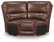 Ashley Furniture DeepWakes power reclining sectional with chaise, showing plush fabric, reclining seats, and modern design.
