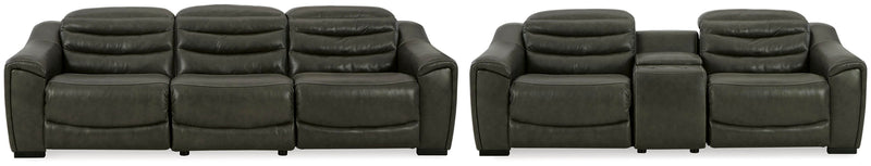 Ashley Furniture Center Line living room set with sofa, loveseat, and accent chairs in a modern design for stylish home decor.