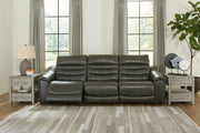 Ashley Furniture Center Line living room set with sofa and armchair in neutral fabric, modern design, and plush cushions.