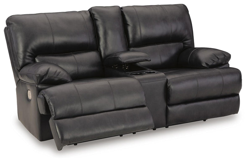 Ashley Furniture Mountainous Living Room Set with sectional sofa and matching chairs, showcasing a cozy, modern design in a stylish living space.