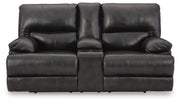 Ashley Furniture Mountainous Living Room Set with plush sofas and armchairs, featuring scenic mountain-themed upholstery.