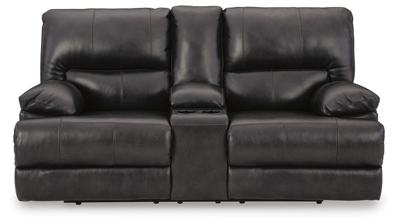 Ashley Furniture Mountainous Living Room Set with plush sofas and armchairs, featuring scenic mountain-themed upholstery.